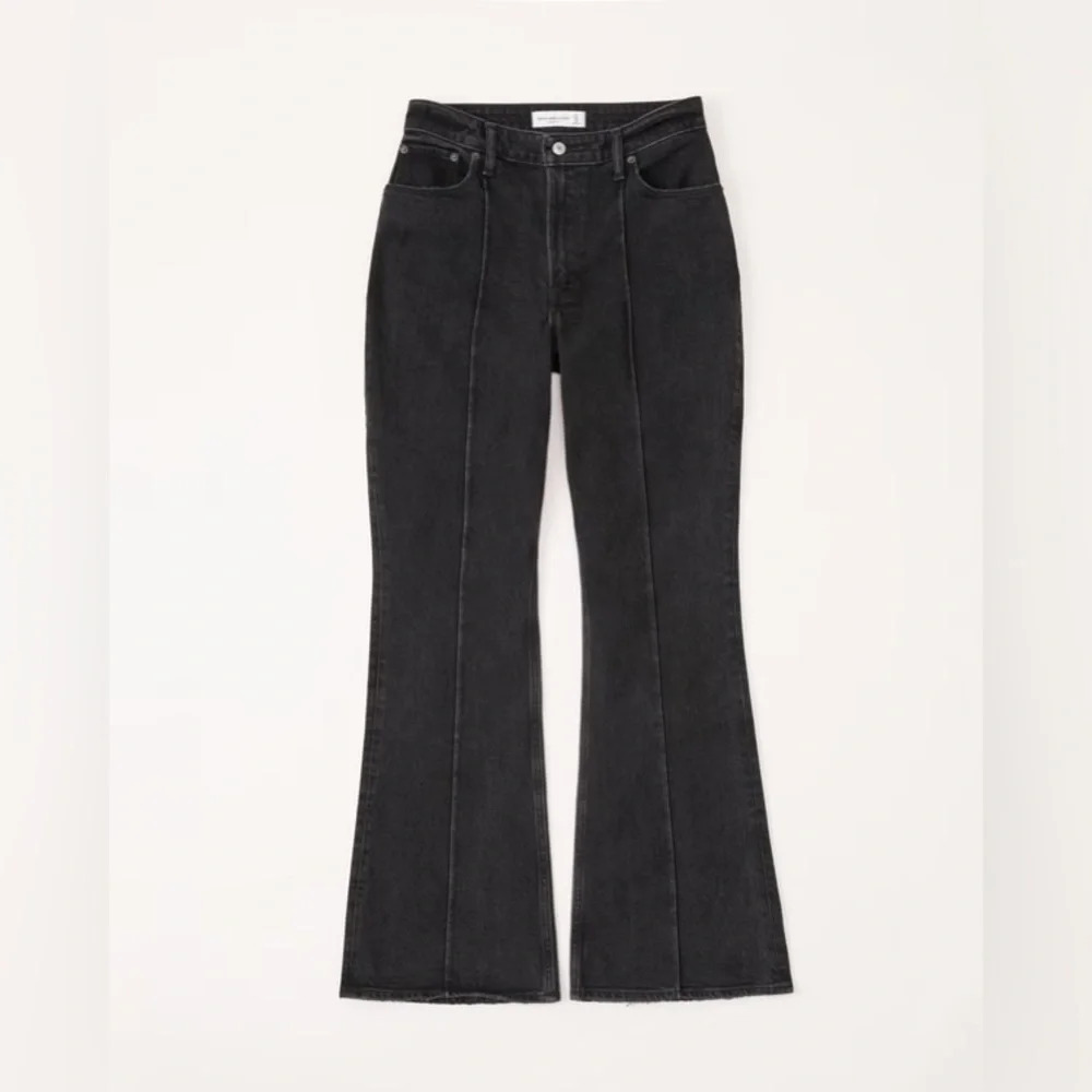 Abercrombie & Fitch Black Flare Jeans